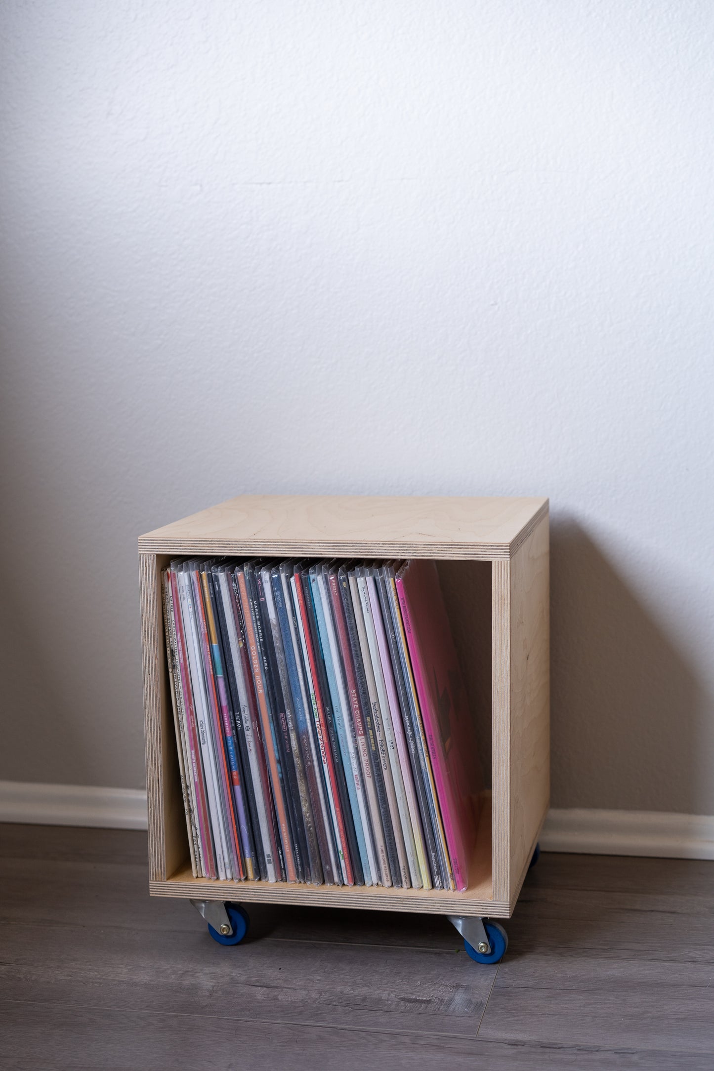 Birch Record Cube