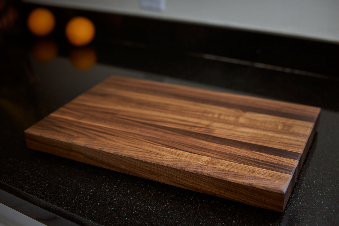 Solid Walnut Edge Grain Cutting Board